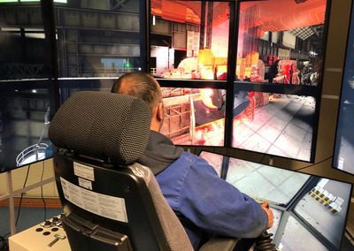 VR training simulator – Tata Steel