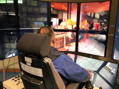 VR training simulator – Tata Steel