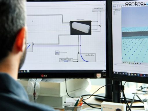 HIL-Simulation for Barges with Mooring Lines