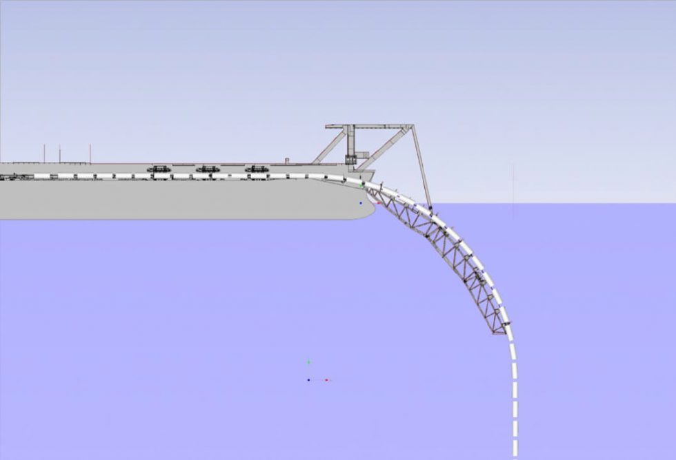 Pipe Dropping - Allseas - Controllab