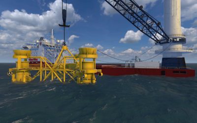 Digital Twin of a Heavy Lift Vessel